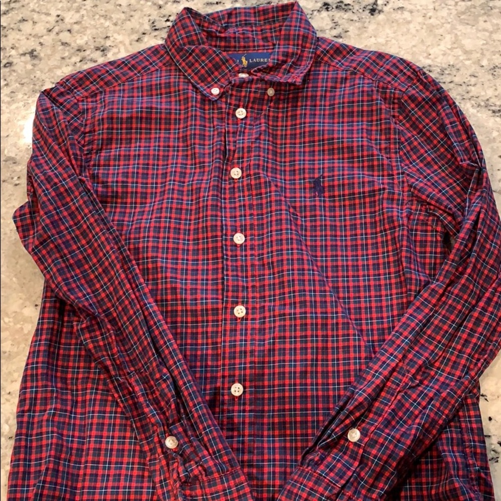 Boys button down